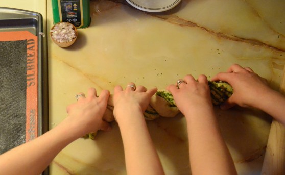 This whopper required four hands.