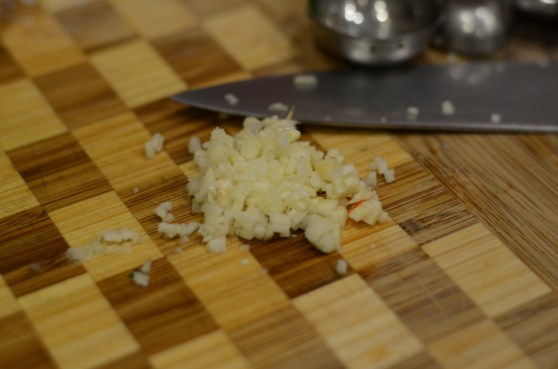 Careful not to add TOO much garlic to this recipe, as it can really "bloom" as it sits.