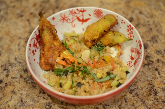 Having the plant and the flower together!