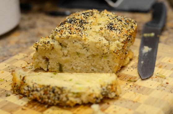 It's hard to resist this bread, even under-done.